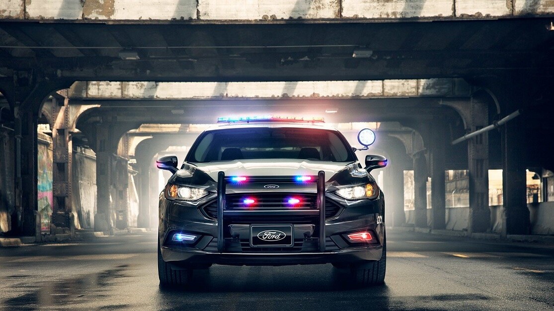 Ford’s vision for driverless police cars offer zero chance to flirt your way out of a ticket