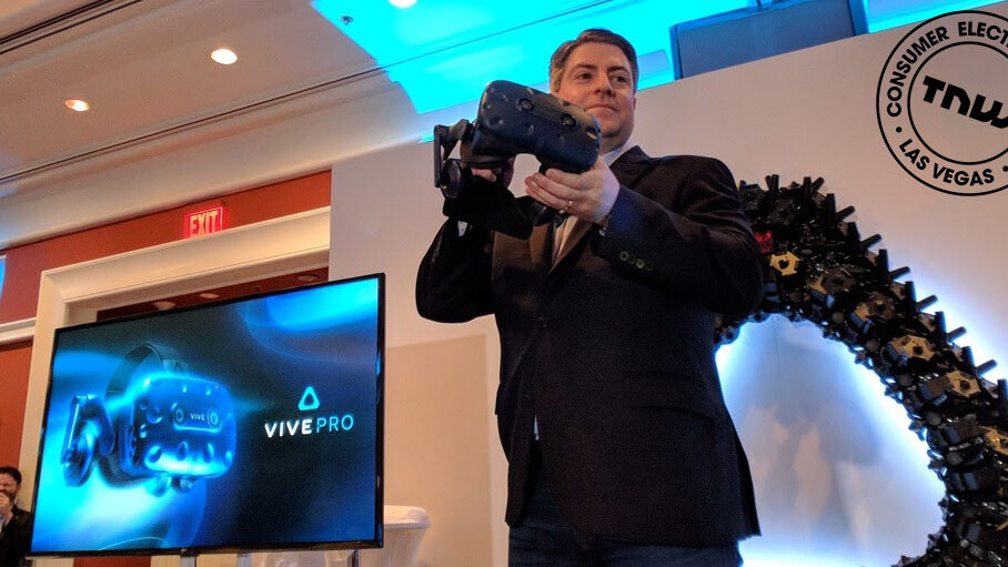 HTC unveils the Vive Pro and wireless Vive Adapter