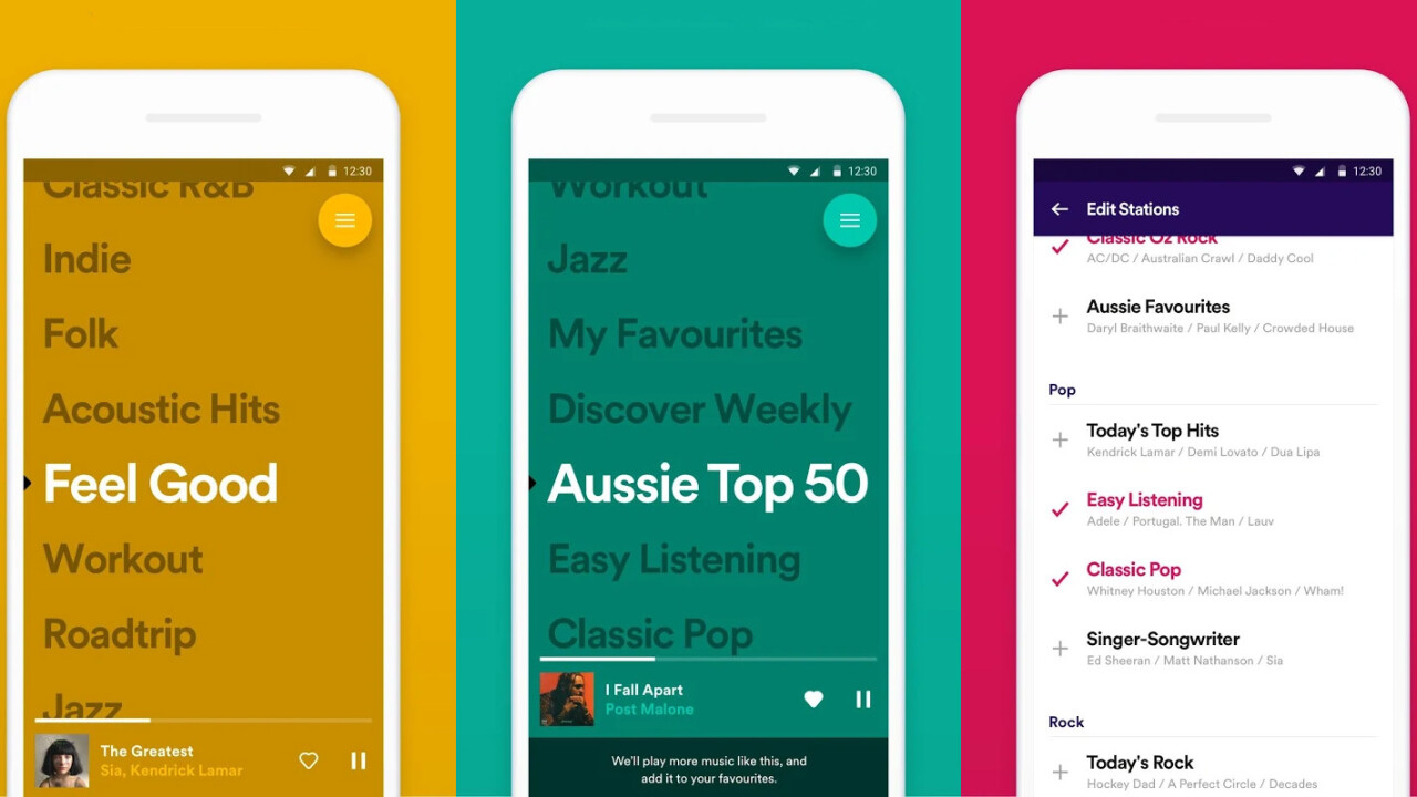 Spotify launches a new free app for streaming its own curated playlists