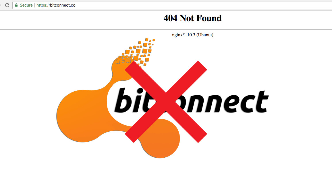 BitConnect is shutting down its lending and exchange platform