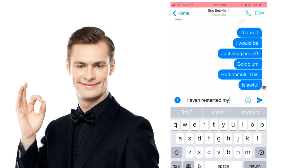 A cruel Facebook Messenger bug only lets users type a few words at a time
