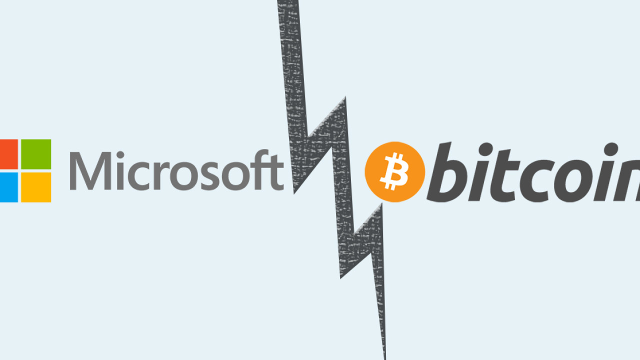 Microsoft’s Bitcoin ban is likely a temporary measure [Update: It’s back]