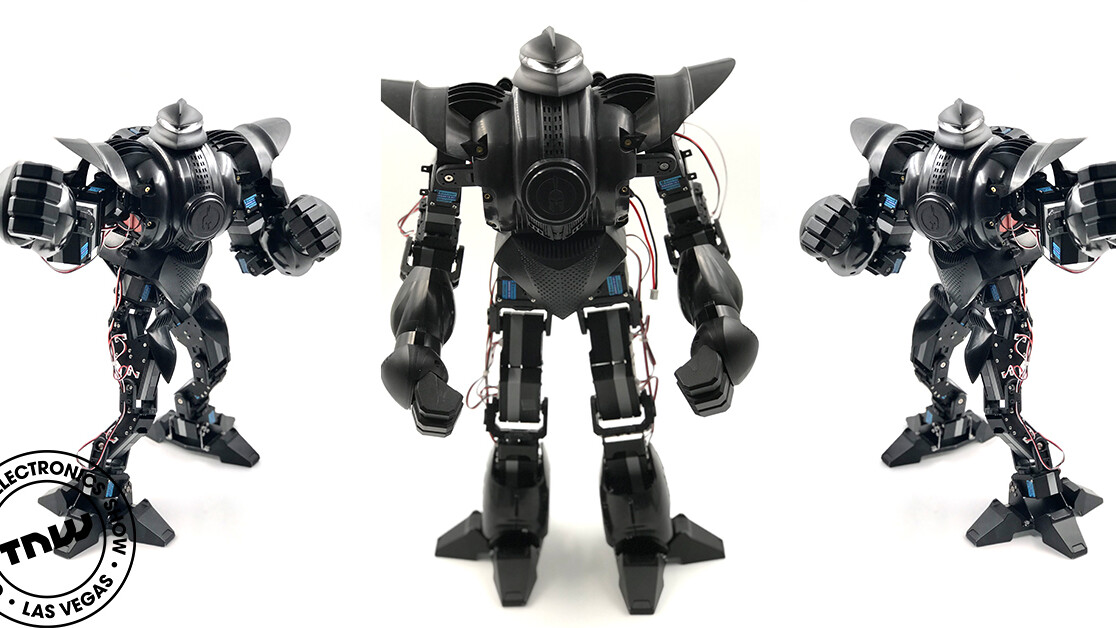 This pint-sized battle robot packs enough power to knock you out