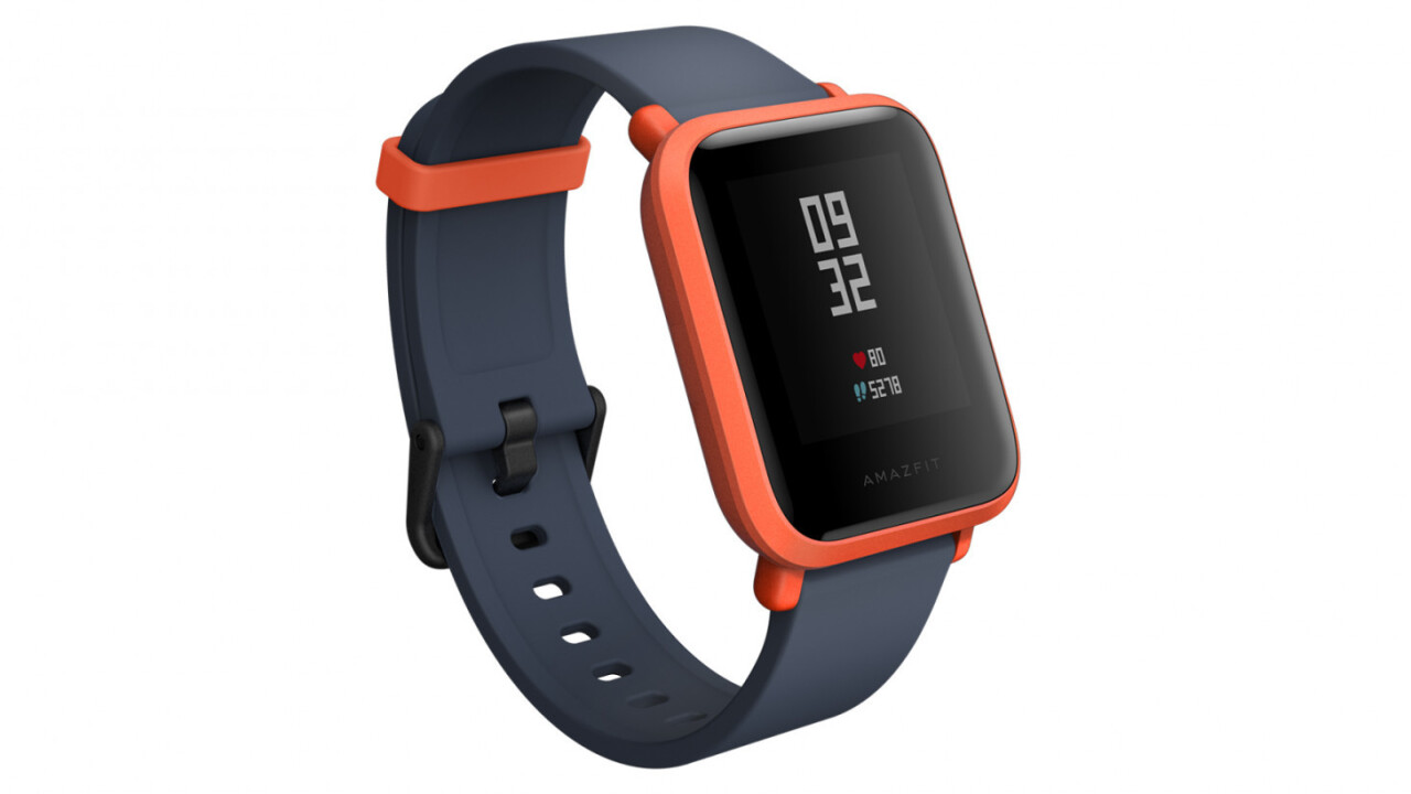 Amazfit’s new Bip smartwatch promises 45-day battery life for just $100