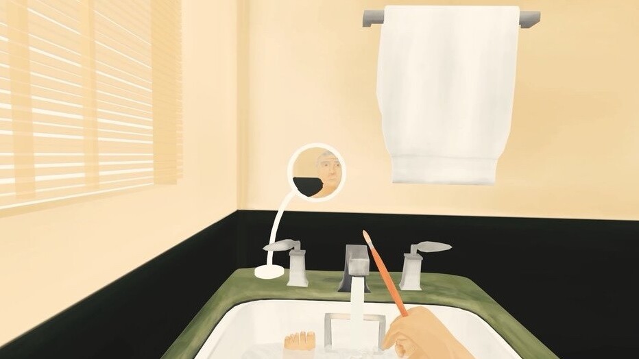 Someone made a VR experience where you’re George W Bush in a bathtub