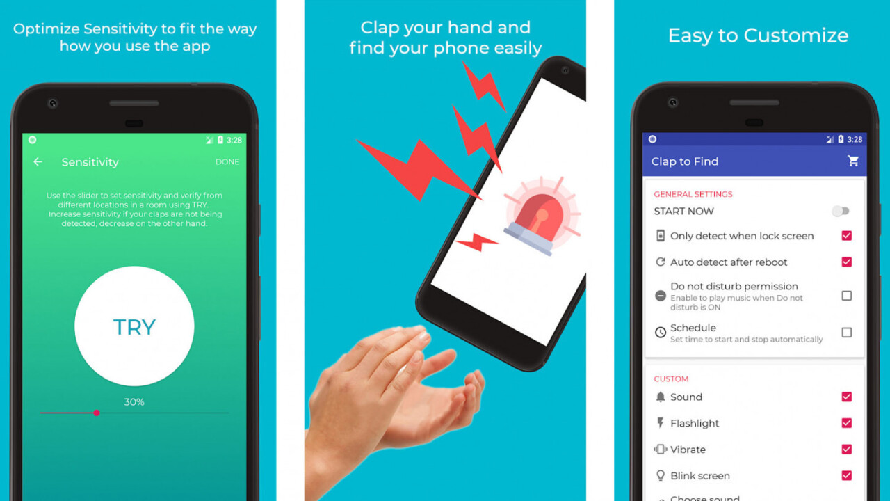 Clap to Find My Phone app lets you clap to find your phone