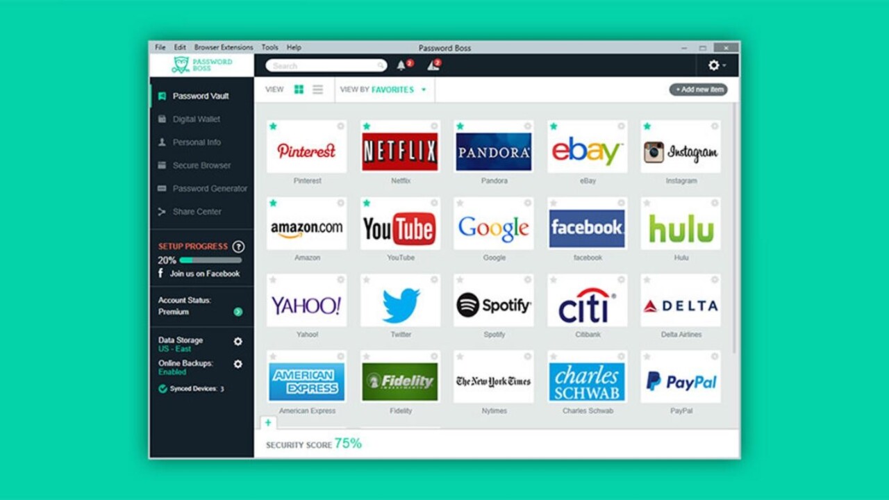 One password to rule them all with Password Boss… and it’s just $19.99 for life