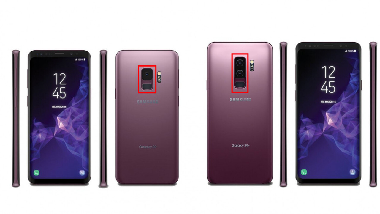 Purple Galaxy S9 leaks, confirms only Plus model will have dual cameras