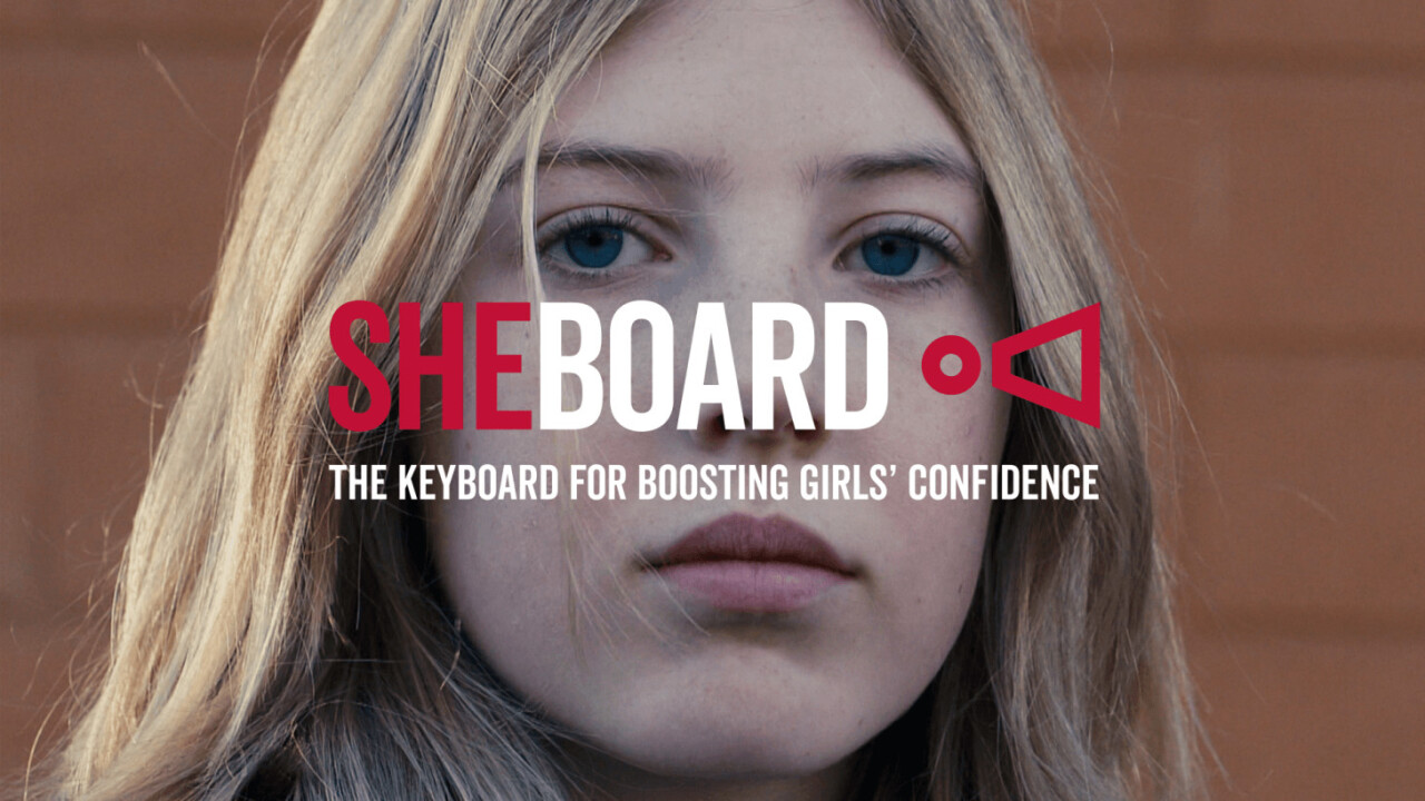 This virtual keyboard wants people to rethink the language used to describe girls