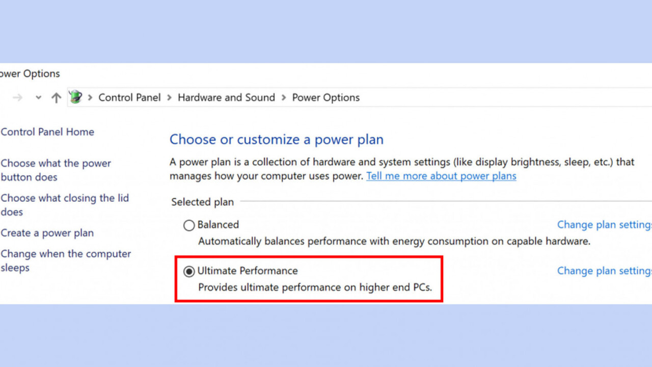 Windows 10’s new ‘Ultimate Performance’ mode sacrifices efficiency for raw power