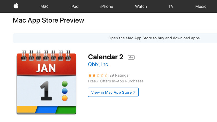 Popular calendar app that mines cryptocurrency disappears from the Mac App Store