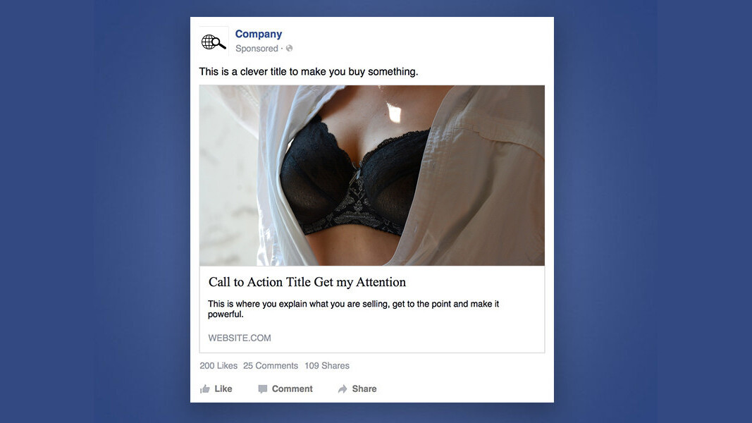 Facebook’s ad policies are infuriatingly sexist