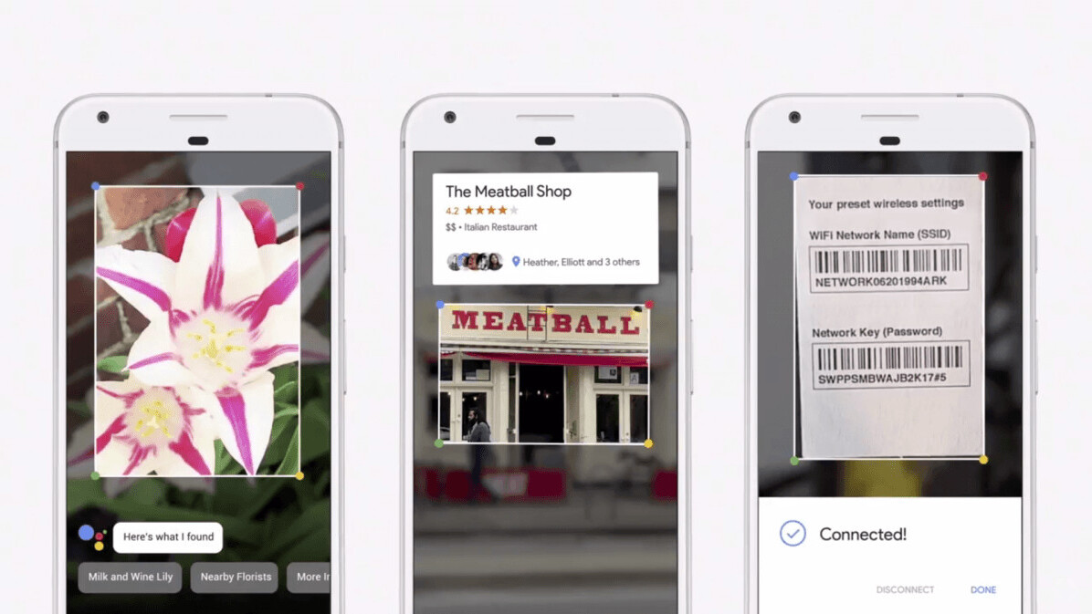 Google Lens now describes landmarks and creates contacts from business cards