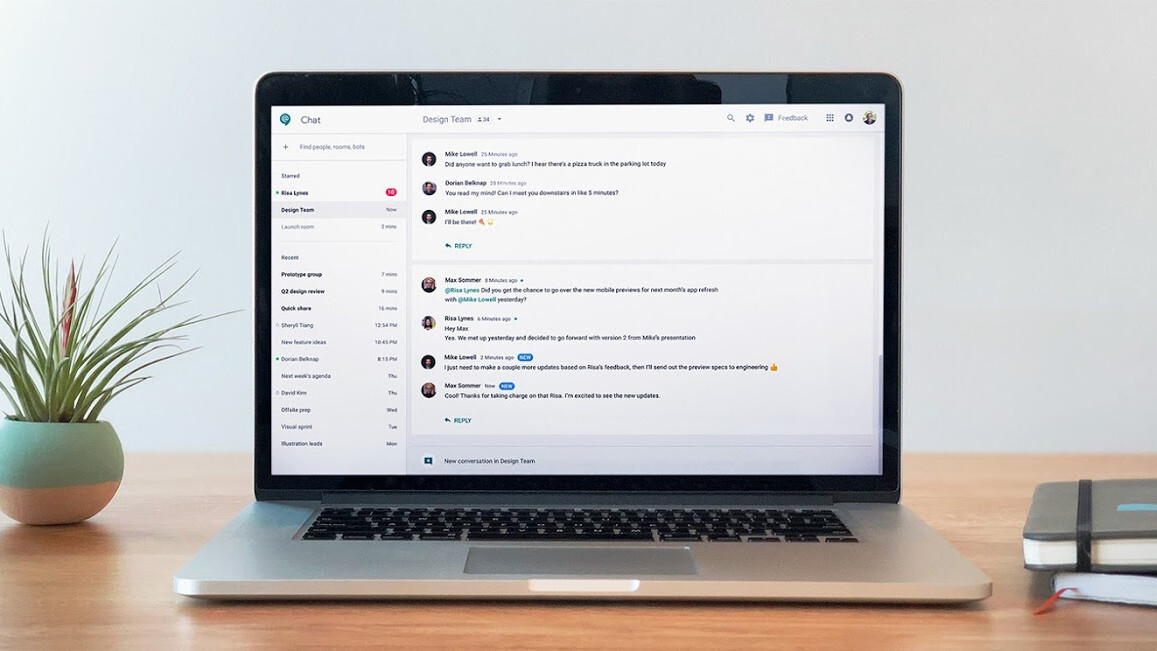 Google’s Hangouts Chat for teams is now globally available