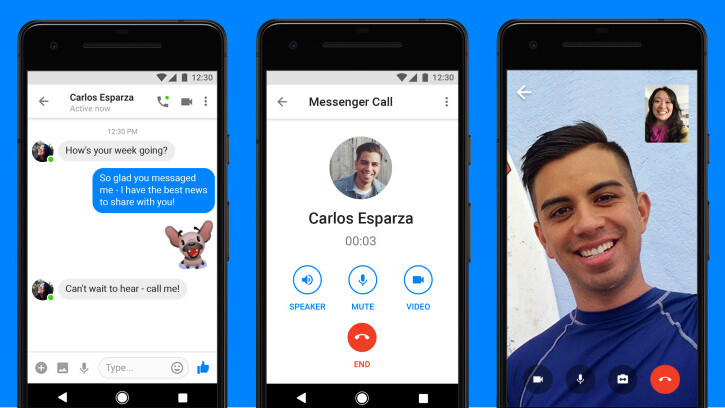 Facebook adds video calling to Messenger Lite on Android