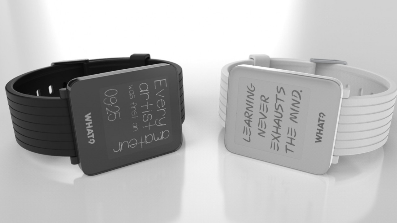 There’s now a smartwatch for fans of inspirational quotes