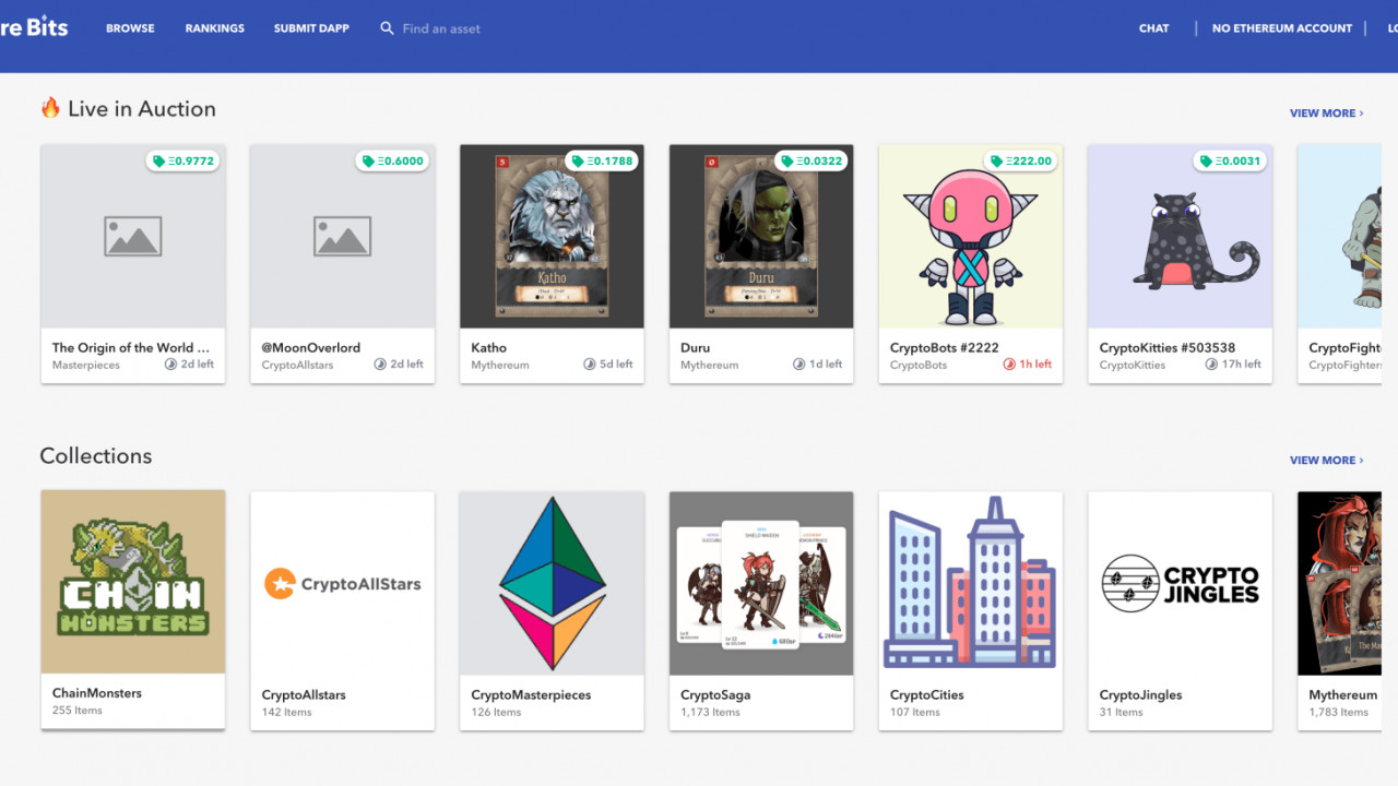 This startup is building an eBay for digital assets like CryptoKitties