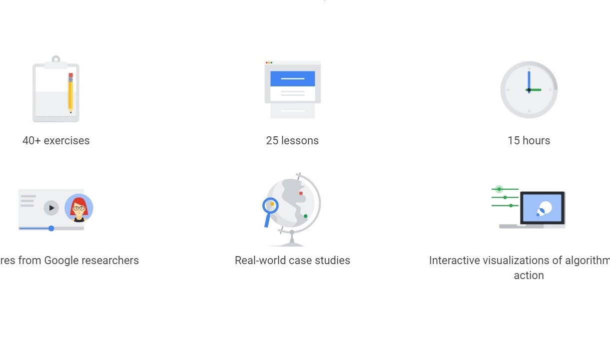 You can take Google’s Machine Learning Crash Course for free now