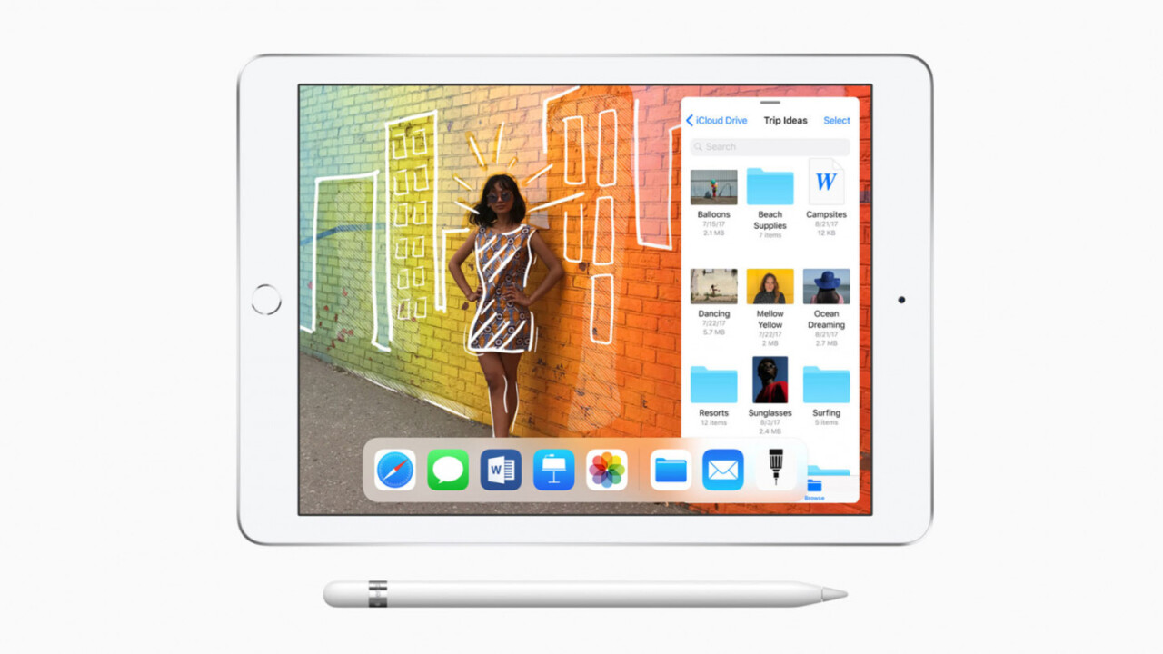 Apple announces $329 iPad with Pencil support to take on Chromebooks