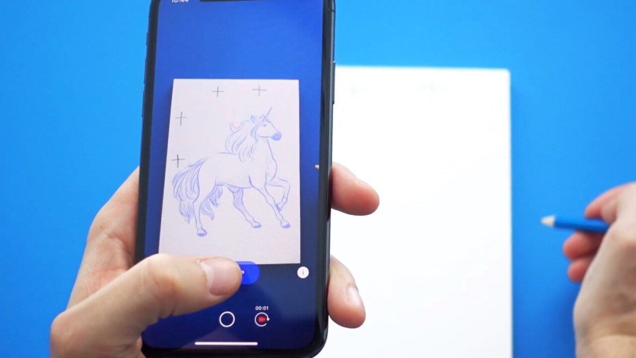 This app uses machine learning and AR to teach you how to draw