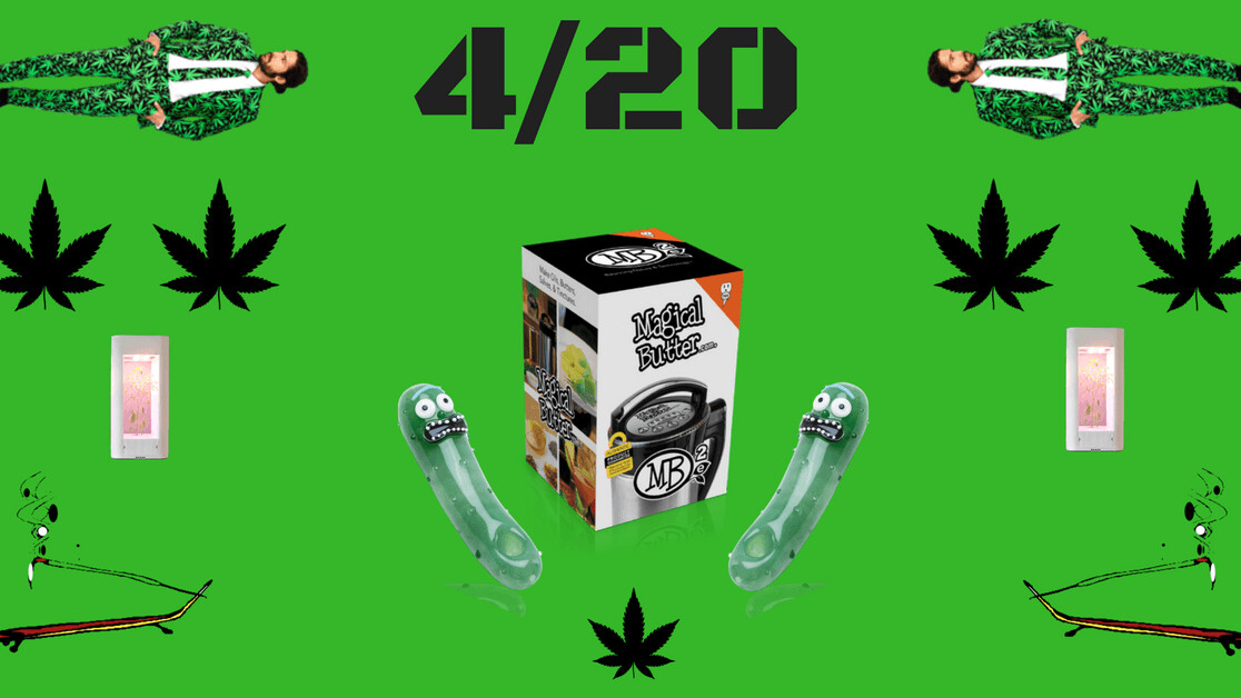 HO£IDA¥ GUID€$: Weird weed products to buy on 4/20