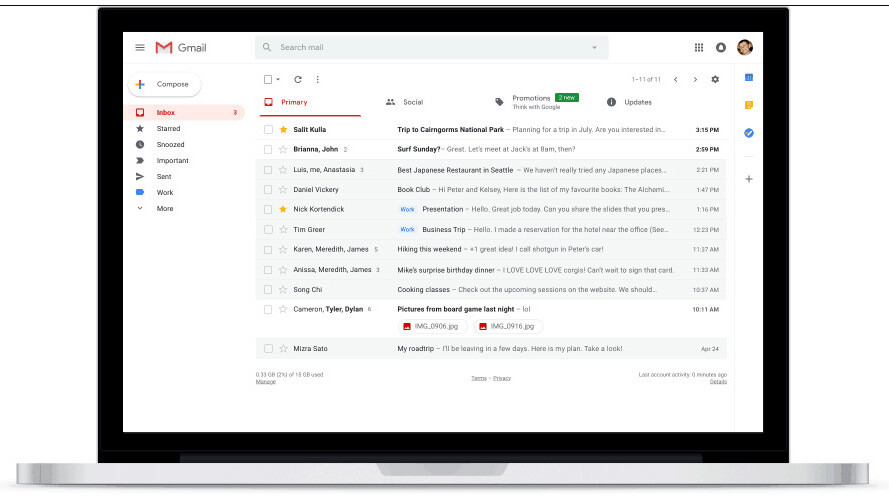 This is what the new Gmail will look like (Update: it’s here)