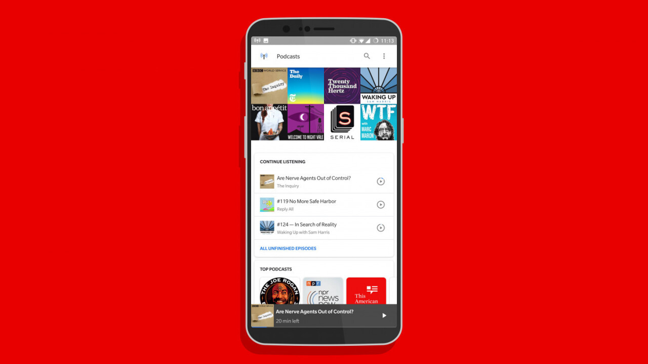 Google’s new podcast ‘app’ is already on your Android phone