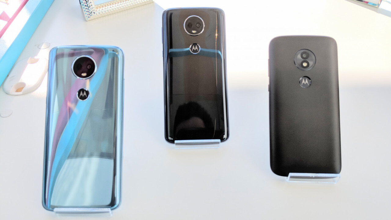 The Moto G6 and E5 bring premium design at budget prices