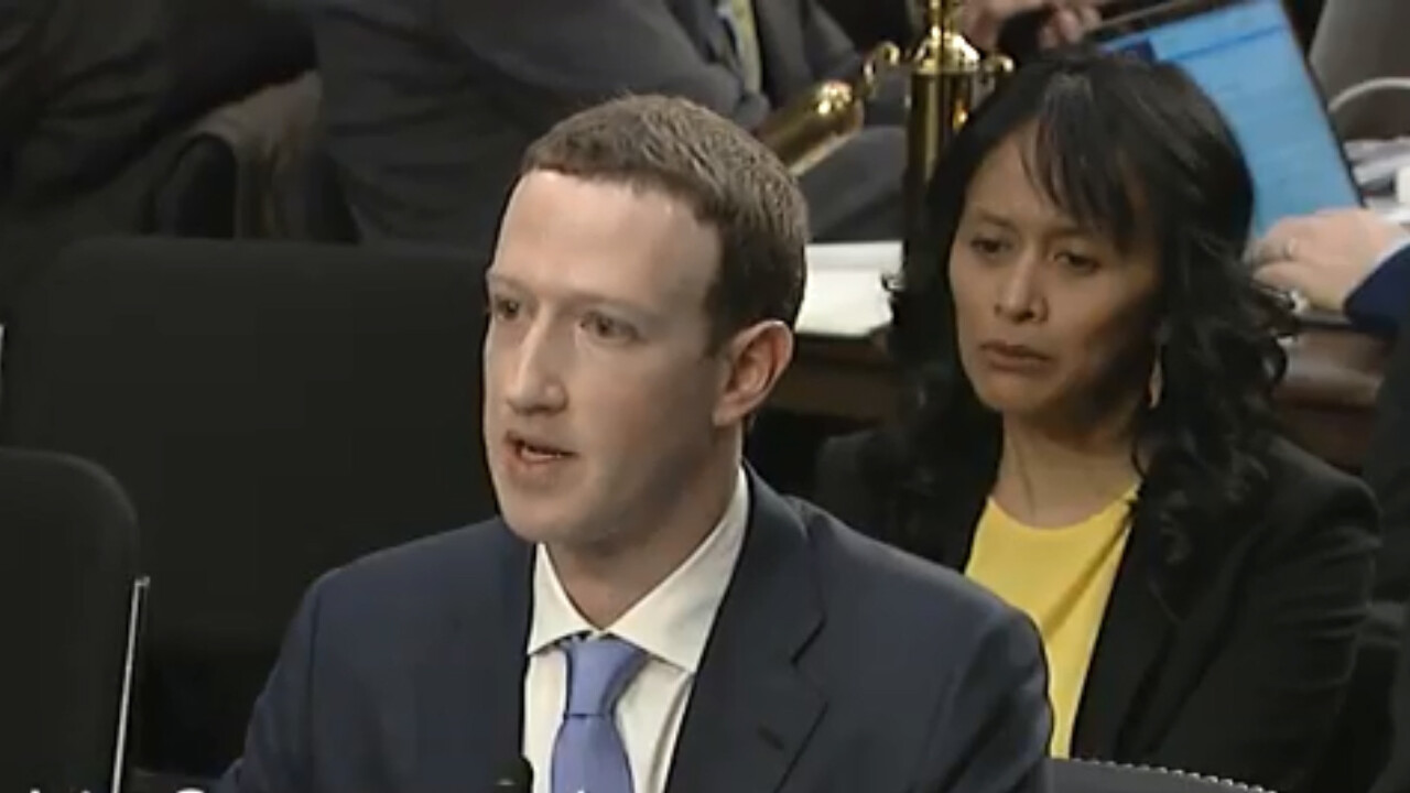 Zuckerberg’s Senate hearing notes included a dig at Apple