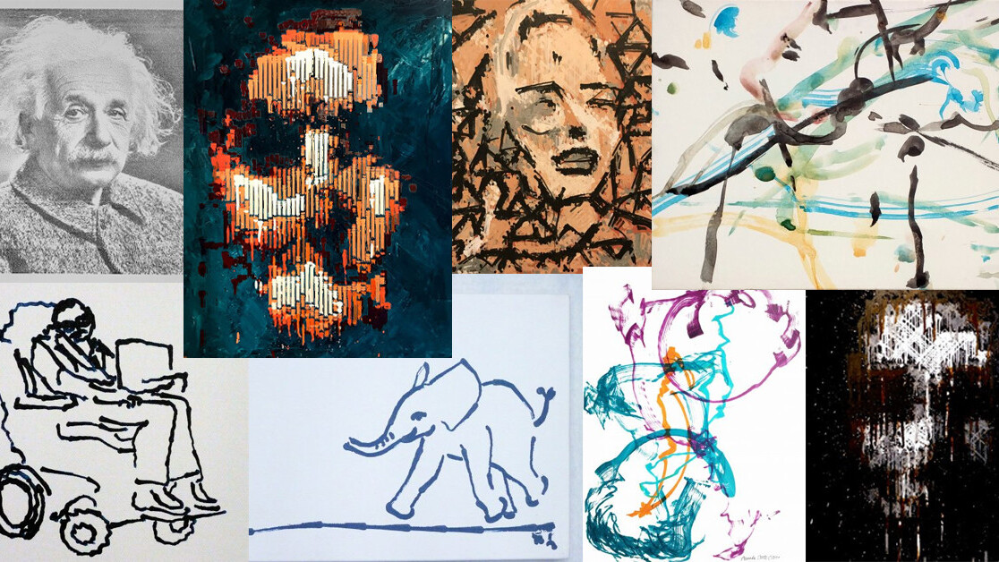 In the AI of the beholder: The RobotArt competition entries for 2018 will amaze you