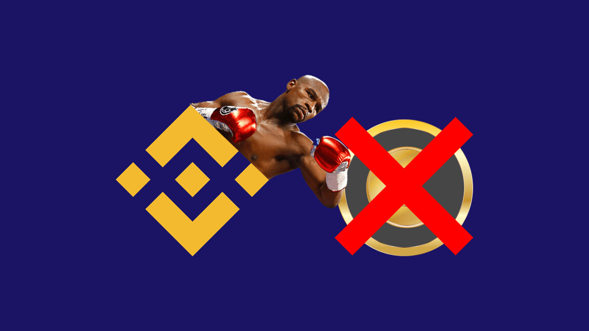 Binance delists Mayweather-shilled cryptocurrency Centra Token (CTR)