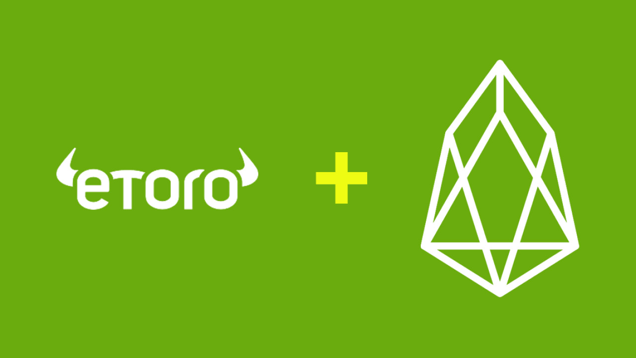 EOS cryptocurrency trading and investing lands on eToro