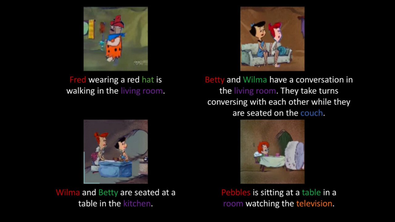 Researchers trained an AI to create Flintstones cartoons