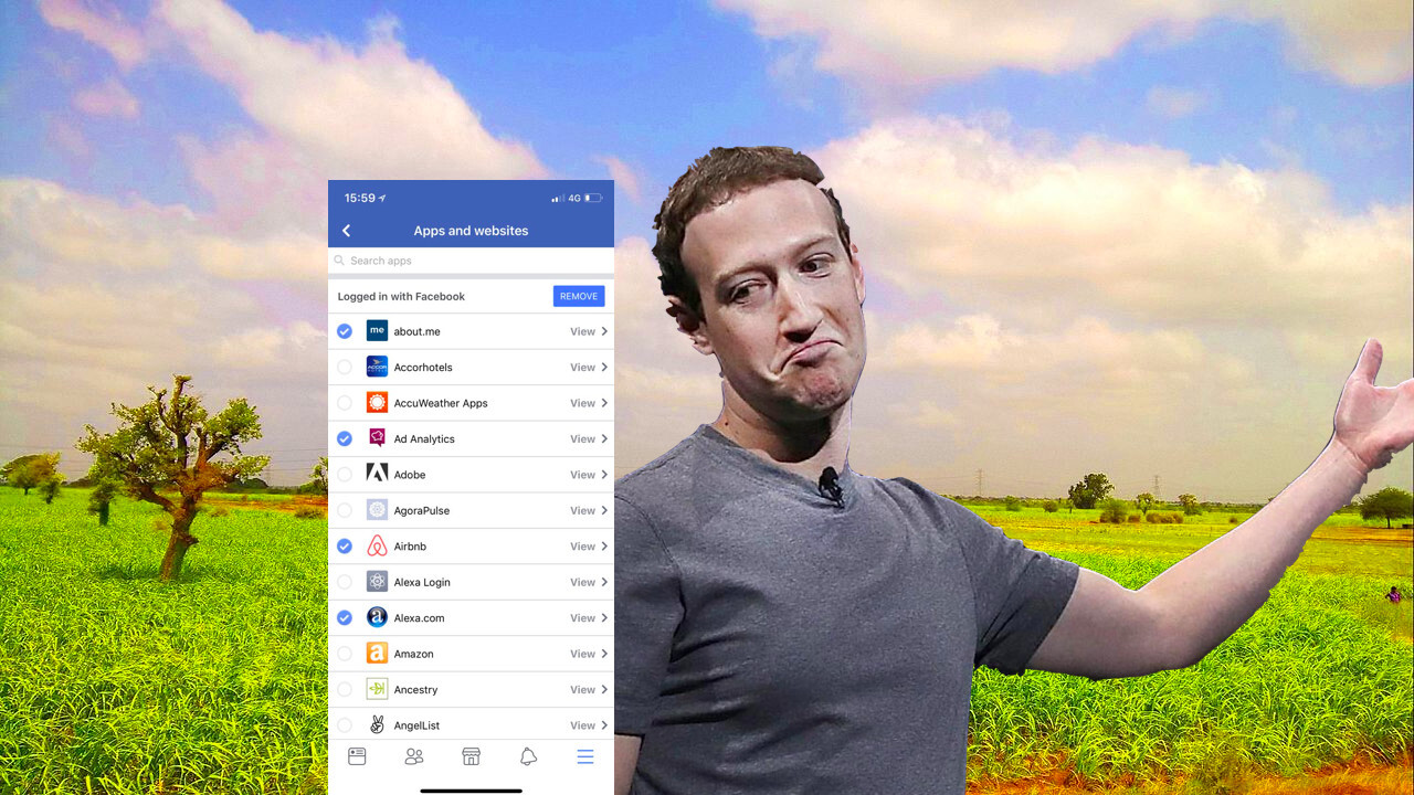 Facebook now lets you bulk-remove apps from your account