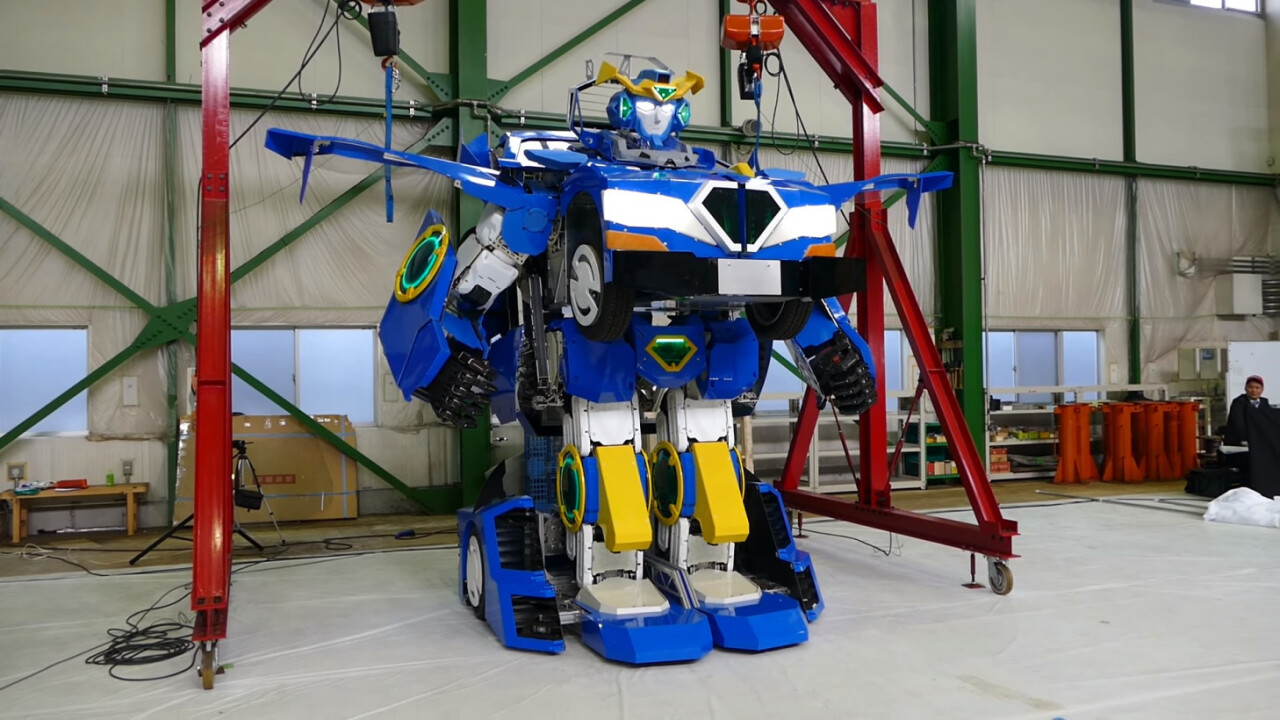 OMG someone made a robot that legit transforms into a car