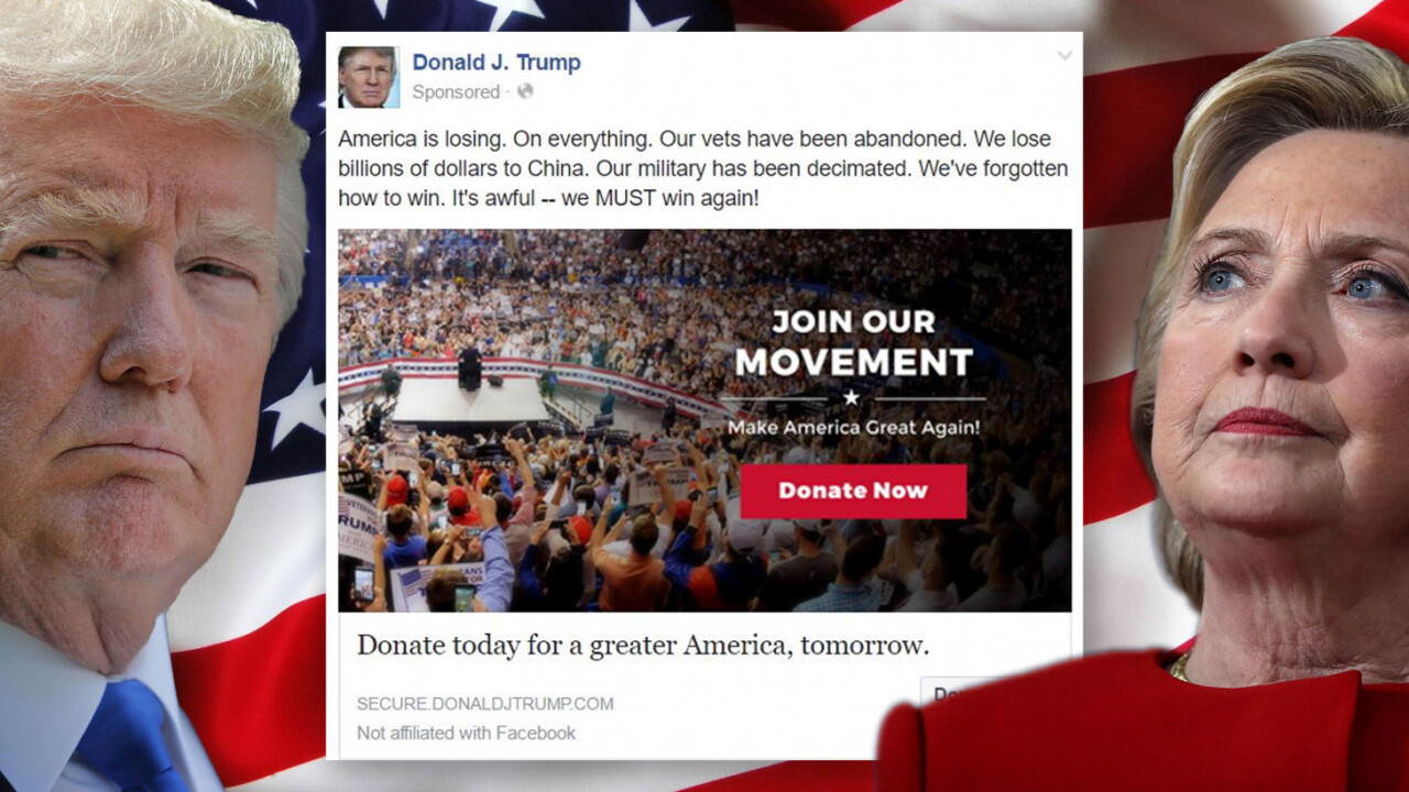 Facebook confirms: Donald trumped Hillary on the social network during 2016 election