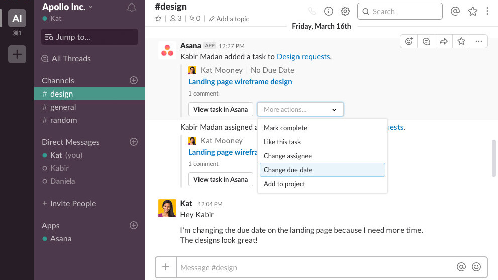 Asana’s new Slack plugin makes project management a doddle