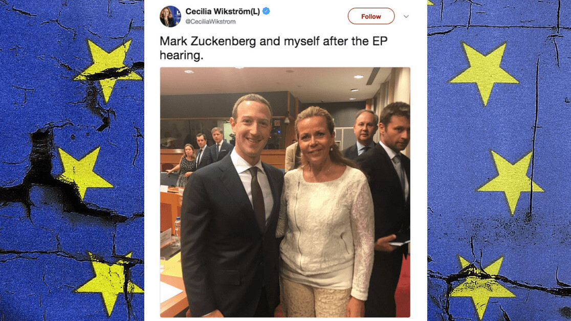 European politician gets ratioed after tweeting a selfie with Zuck