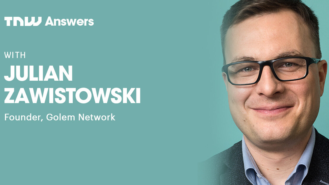 Golem creator Julian Zawistowski will answer all your questions about: 1) global decentralized supercomputers, 2) blockchain economy, and 3) more