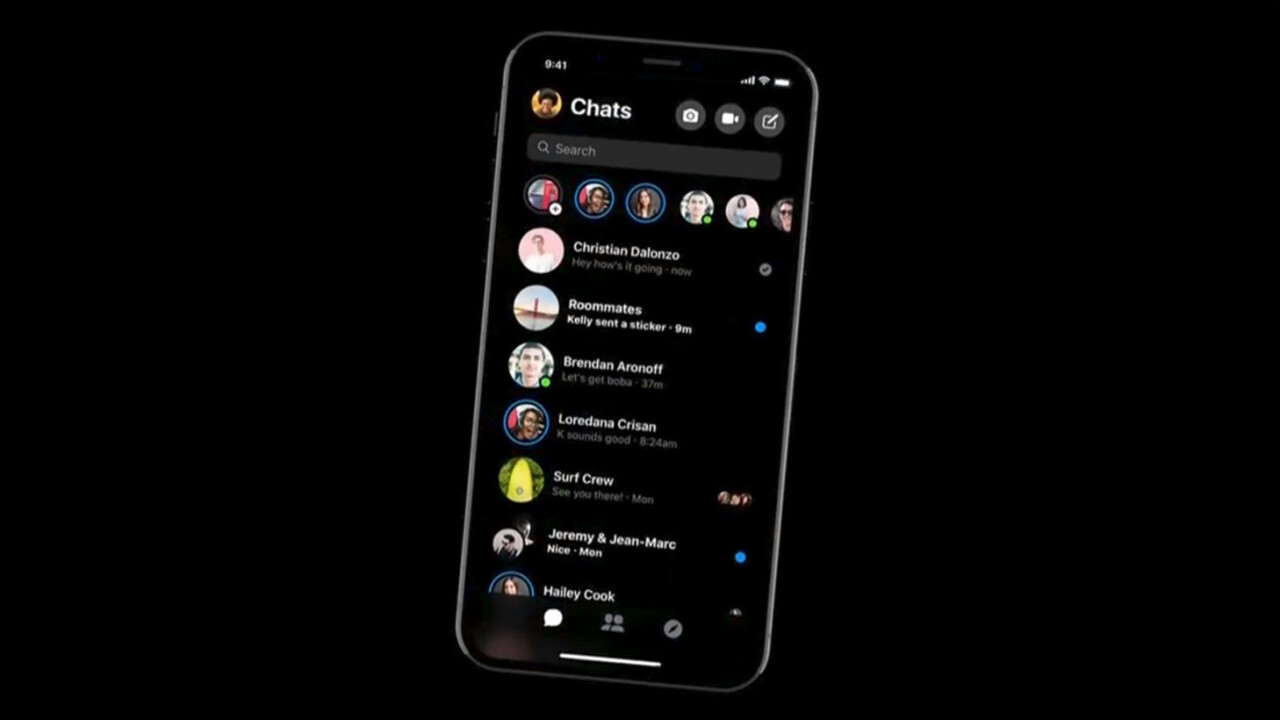 Facebook Messenger is getting a clean new design. Here’s what it looks like