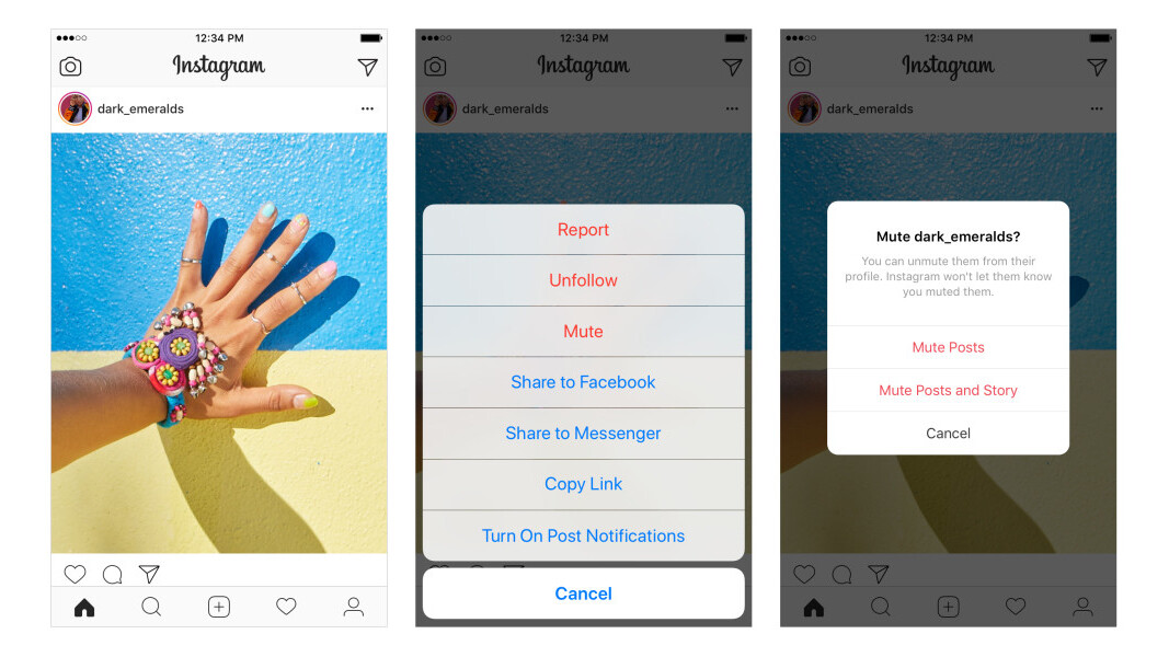 Instagram now lets you mute annoying people without unfollowing them