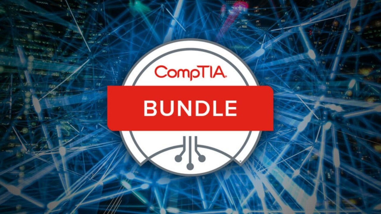 Lock in 12 different CompTIA certifications for less than $5 each