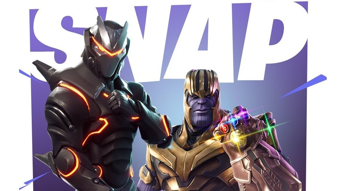 Worlds collide as Thanos arrives in Fortnite