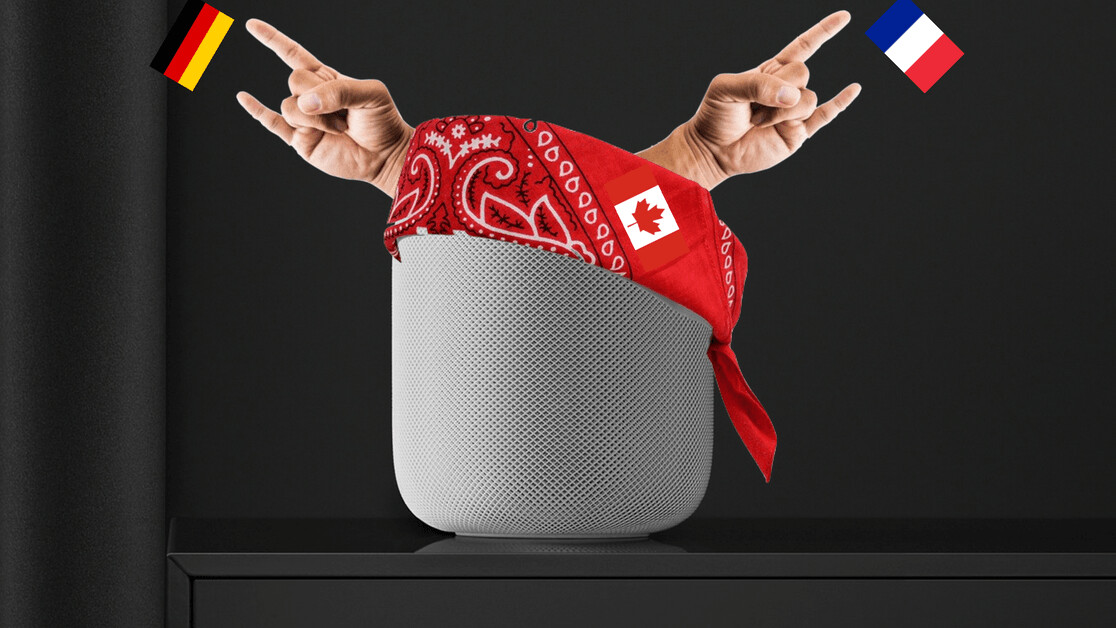 Apple’s HomePod will soon be available in Canada, France, and Germany