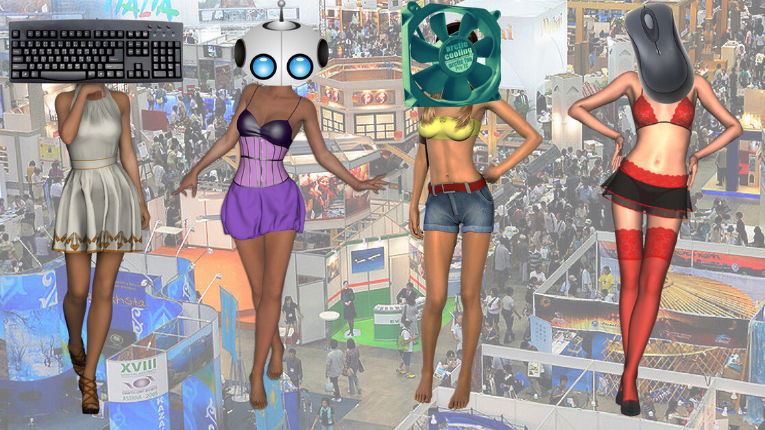 Dear Computex, please ban companies from using ‘booth babes’