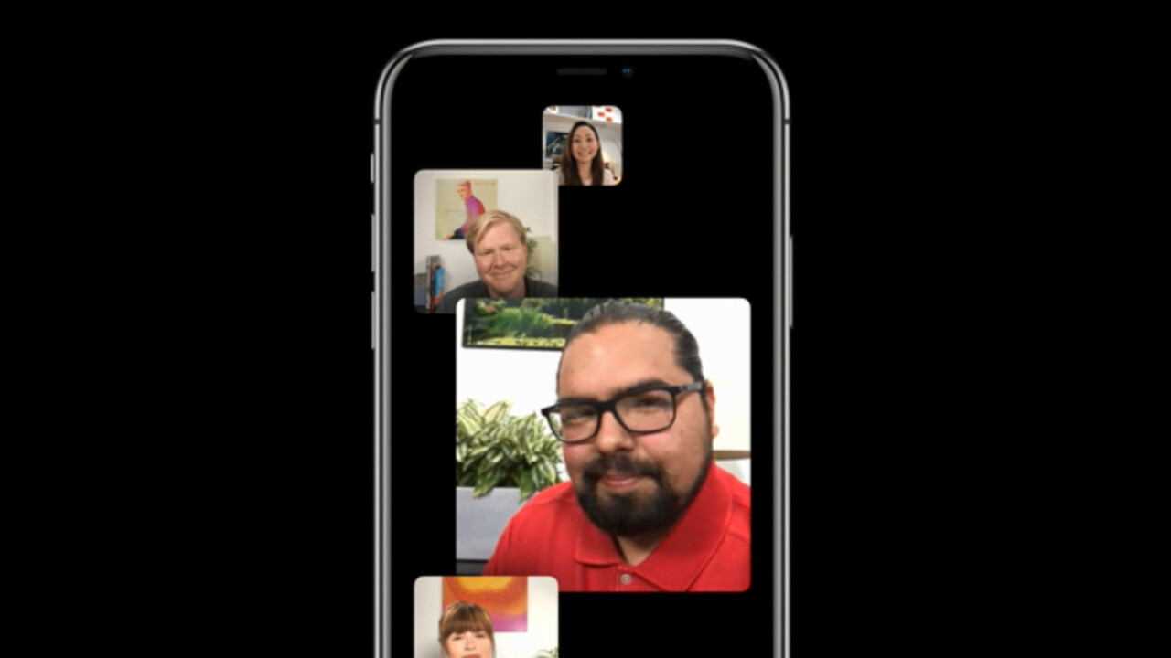 Apple introduces group FaceTime calls at last in iOS 12