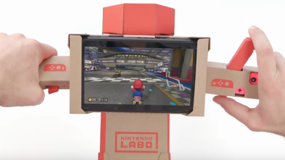 Nintendo Labo goes mainstream with Mario Kart support