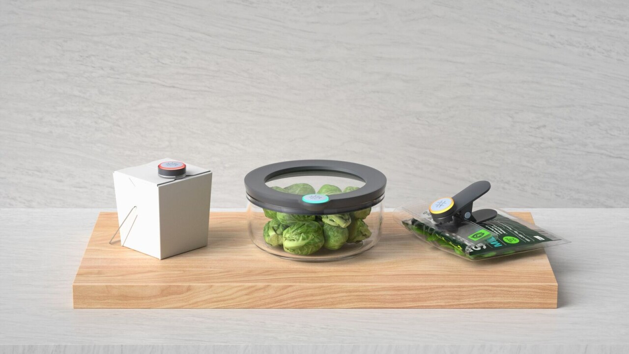 Ovie’s Smarterware is like Tupperware that tracks when your food will go bad