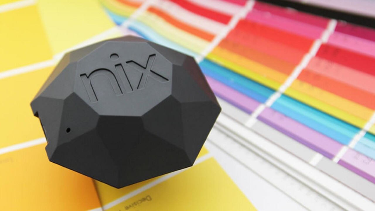 The Nix Mini Color Sensor is the designer’s best friend…and now it’s 30% off