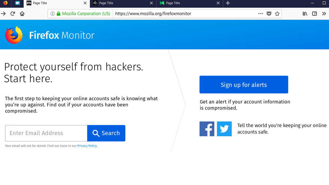 Mozilla bakes ‘Have I Been Pwned’ into Firefox’s new privacy tool